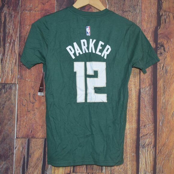 New w Tags! Nike Women's Sz M Milwaukee Bucks Jabari Parker Tee T Shirt NBA - Picture 3 of 5